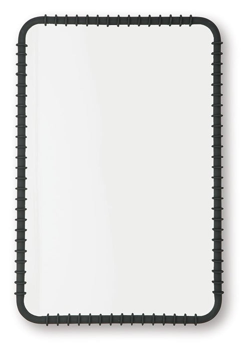 Judlow - Black - Accent Mirror - Simple Home Plus