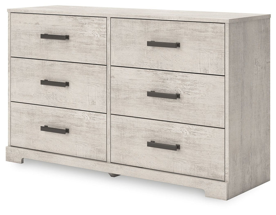 Shawburn - Gray - Six Drawer Dresser - Simple Home Plus