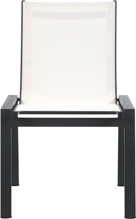 Nizuc - Outdoor Patio Dining Chair With Gray Frame (Set of 2) - Simple Home Plus