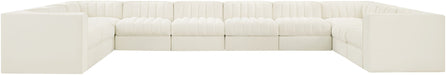 Rummi - Velvet Performance Fabric Upholstered 10 Piece Modular Sectional - Simple Home Plus