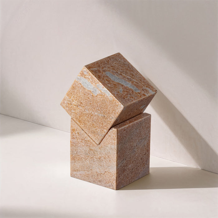 Quad - Marble Decorative Cube - Simple Home Plus
