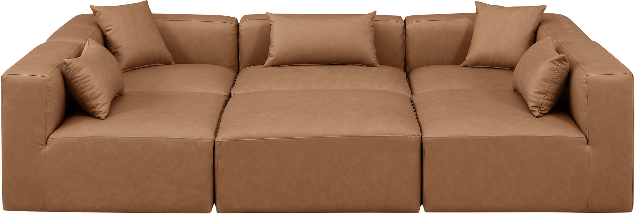 Cube - 6 Piece Modular Sectional - Simple Home Plus