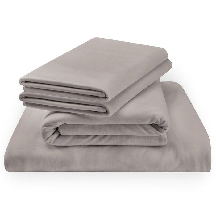 Linens - Tempur Rayon from Bamboo Sheet Set - Cool Gray - Simple Home Plus