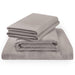 Linens - Tempur Rayon from Bamboo Sheet Set - Cool Gray - Simple Home Plus