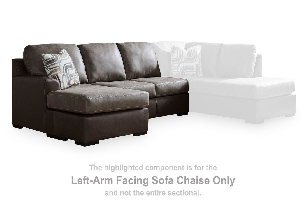 Castille Way - LAF Sofa Chaise - Fossil - Simple Home Plus