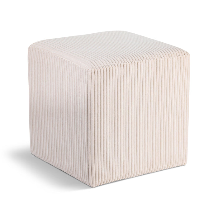 Roy - Microsuede Ottoman / Stool - Simple Home Plus