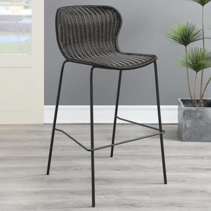 Mckinley - Faux Rattan Metal Chair (Set of 2) - Simple Home Plus