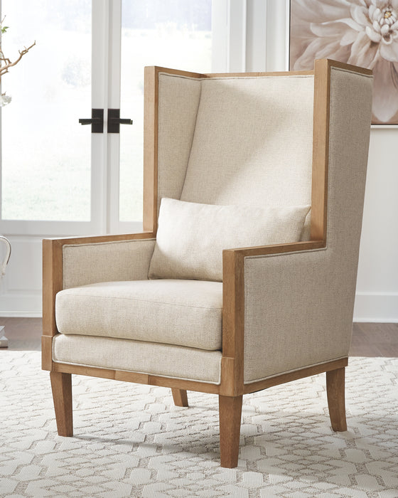 AVILA - LINEN - ACCENT CHAIR