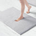 Marshmallow - 24" x 40" Bath Rug - Pearl Silver - Simple Home Plus
