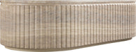 Catania - Concrete Indoor/Outdoor Coffee Table - Travertine - Simple Home Plus
