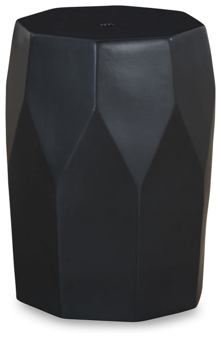 Rhysworth - Black - Stool - Simple Home Plus