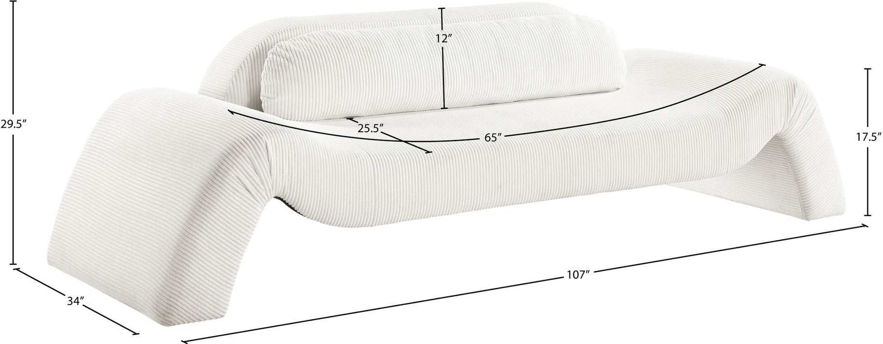 Austin - Corduroy Sofa