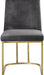 Heidi - Dining Chair with Gold Legs (Set of 2) - Simple Home Plus