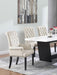 Alana - Upholstered Dining Arm Chair - Simple Home Plus