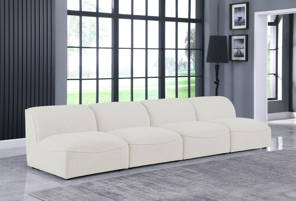 Miramar - 4 Seat Armless Modular Sofa - Simple Home Plus