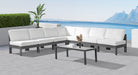 Nizuc - Outdoor Patio 7 Piece Modular Sectional With Gray Frame - Simple Home Plus