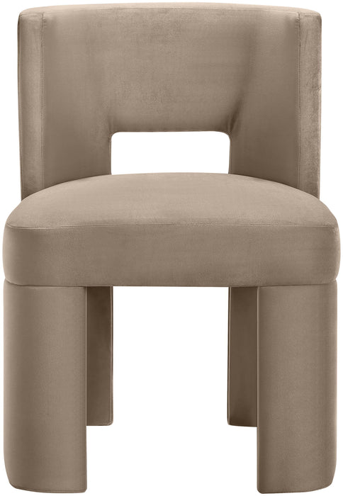 Zuno - Velvet Performance Fabric Upholstered Dining Chair (Set of 2) - Simple Home Plus