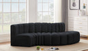 Arc - Velvet 4 Piece L-Shaped Modular Sofa - Simple Home Plus