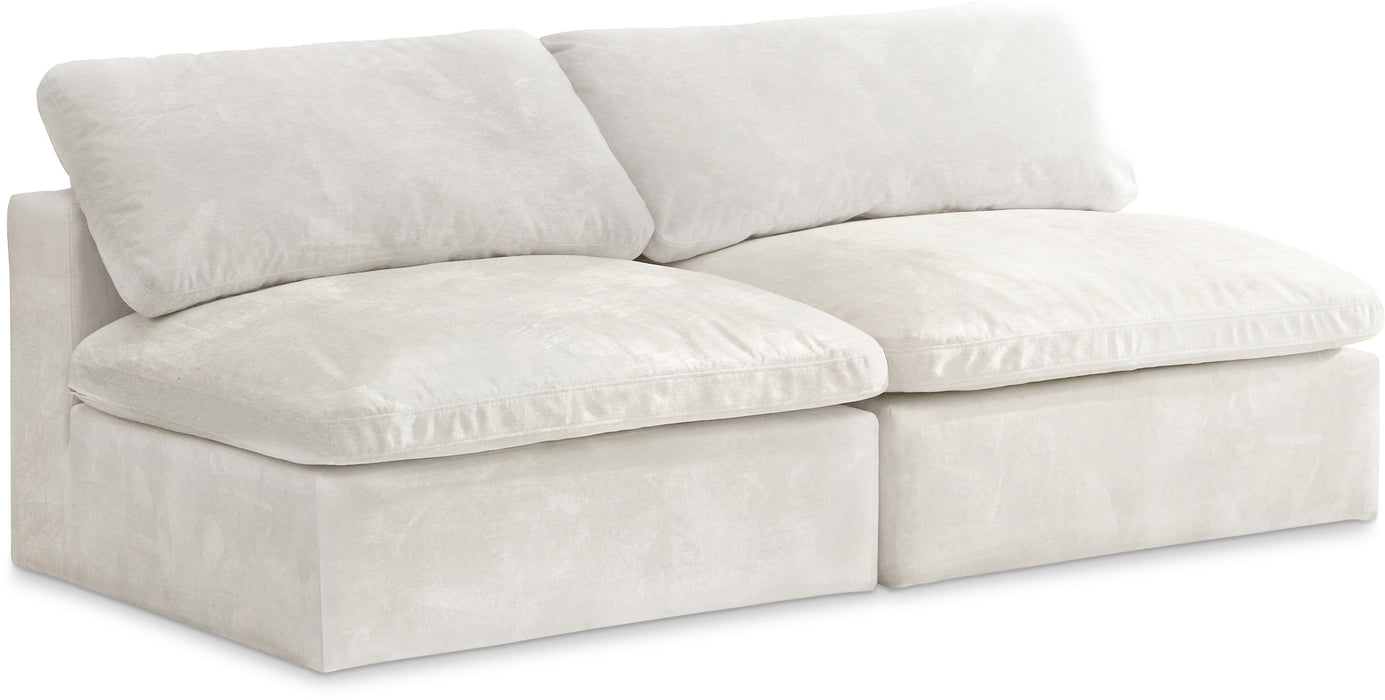 Cozy - Modular Armless 2 Seat Sofa - Simple Home Plus