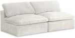 Cozy - Modular Armless 2 Seat Sofa - Simple Home Plus