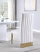 Porsha - Dining Chair (Set of 2) - Gold Base - Simple Home Plus