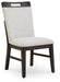 Neymorton - Light Gray / Brown - Dining Upholstered Side Chair (Set of 2) - Simple Home Plus