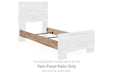 Hyanna - Twin Panel Rails - Tan - Simple Home Plus