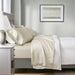 1000 Thread Count - Queen HeiQ Smart Temperature Blend 4 Piece Sheet Set - Ivory - Simple Home Plus