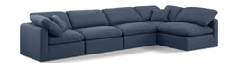 Indulge - Linen 5 Piece Modular Sectional - Simple Home Plus