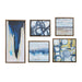 Blue Bliss - Gallery Art (Set of 5) - Natural - Simple Home Plus