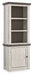 Havalance - Left Pier Cabinet - Brown / Beige - Simple Home Plus