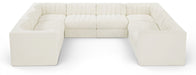 Rummi - Velvet Performance Fabric Upholstered Modular Sectional - Simple Home Plus