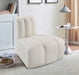 Arc - Faux Leather Reverse Corner Chair - Simple Home Plus