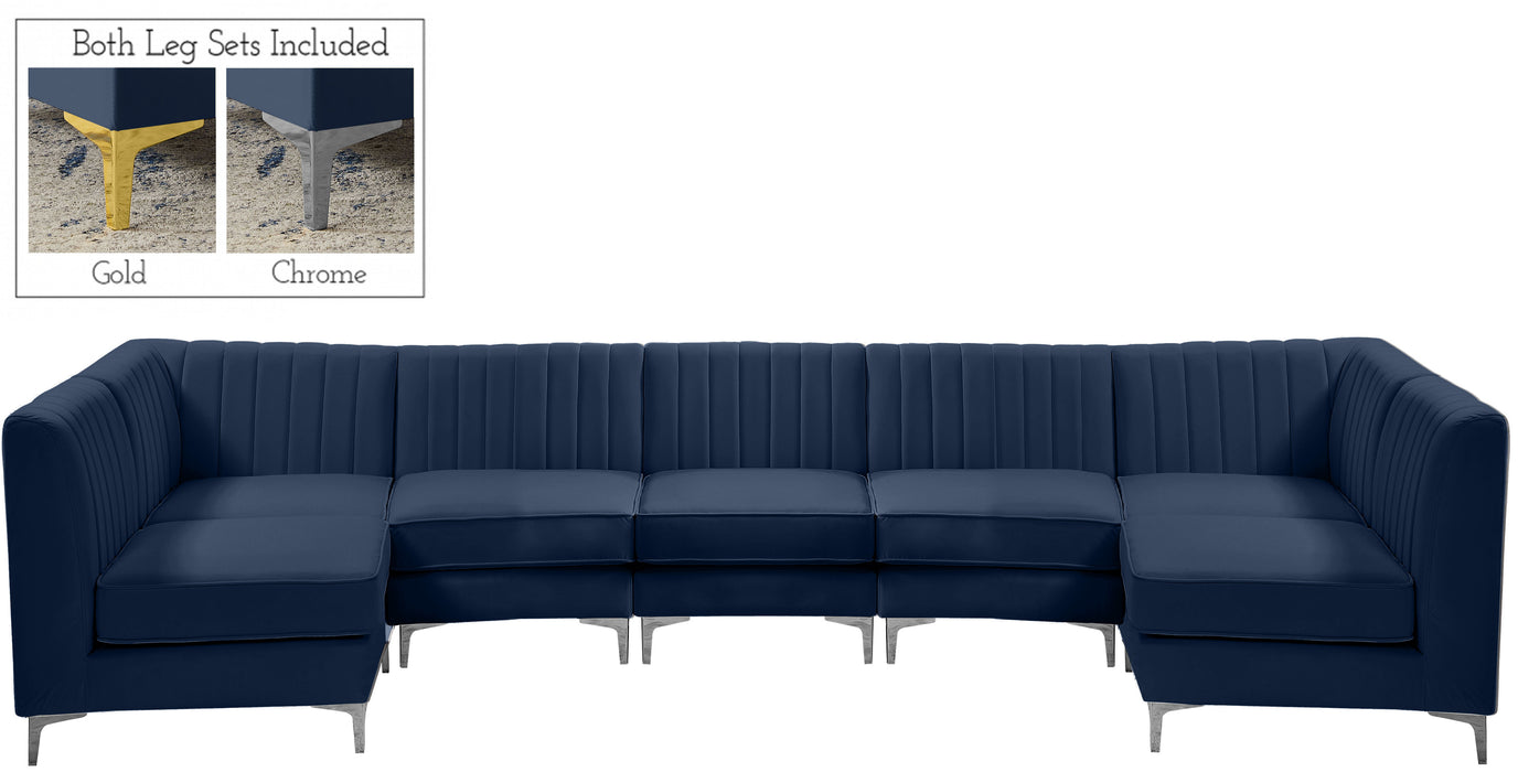 Alina - 7 Piece Modular Sectional - Simple Home Plus