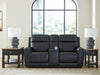 5Z-Comfort - Relaxation - Power Reclining Loveseat with Console / Adj Headrest - Simple Home Plus