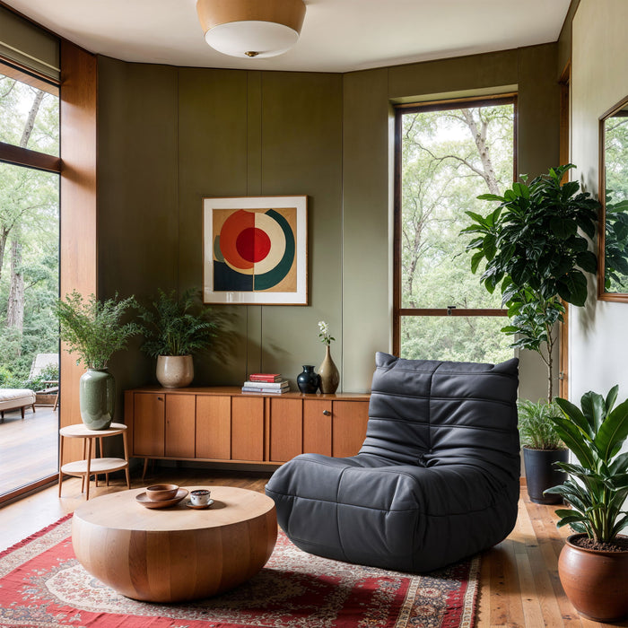 Relax - Vegan Leather Upholstered Chair - Simple Home Plus