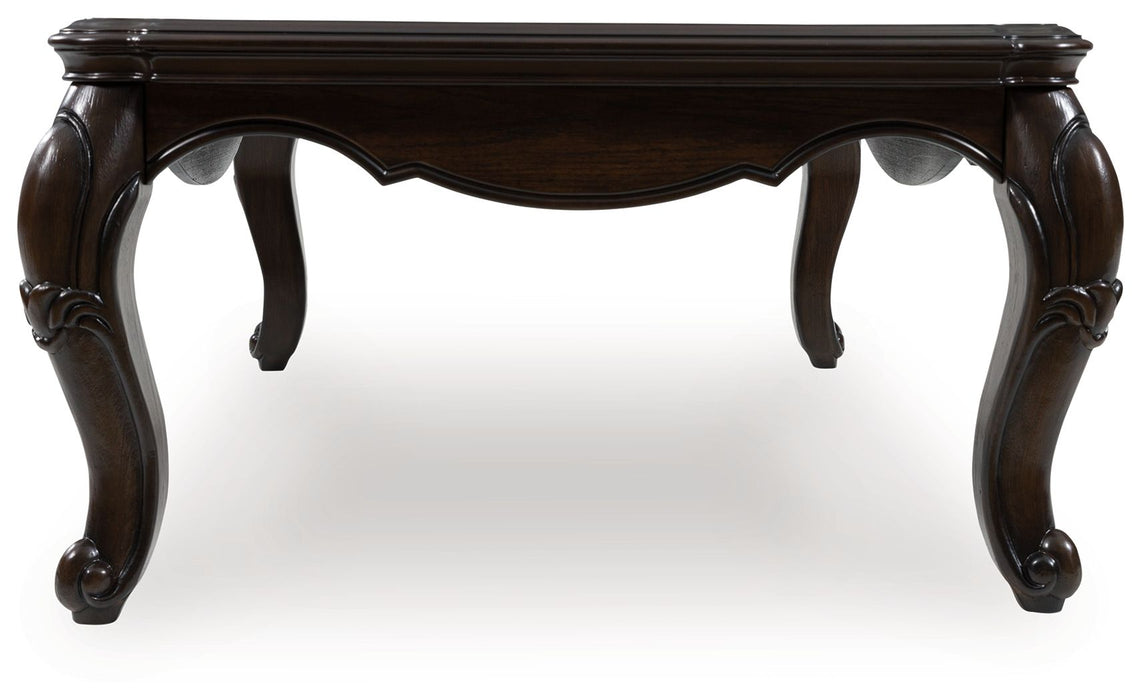 Maylee - Table With Cabriole Legs - Simple Home Plus