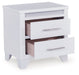 Jarlee - White - Two Drawer Night Stand - Simple Home Plus