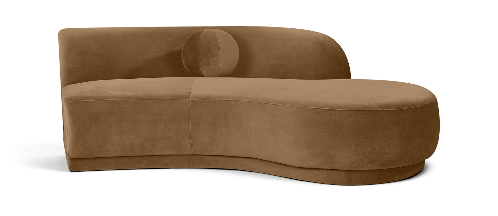 Avra - 86" Velvet Performance Fabric Upholstered Sofa