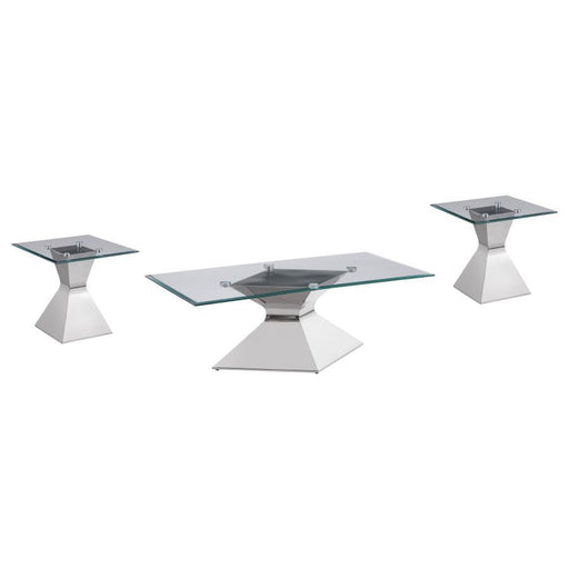 Jenny - Rectangular Coffee Table Set - Simple Home Plus