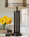 Hanswell - Dark Brown - Metal Table Lamp - Simple Home Plus