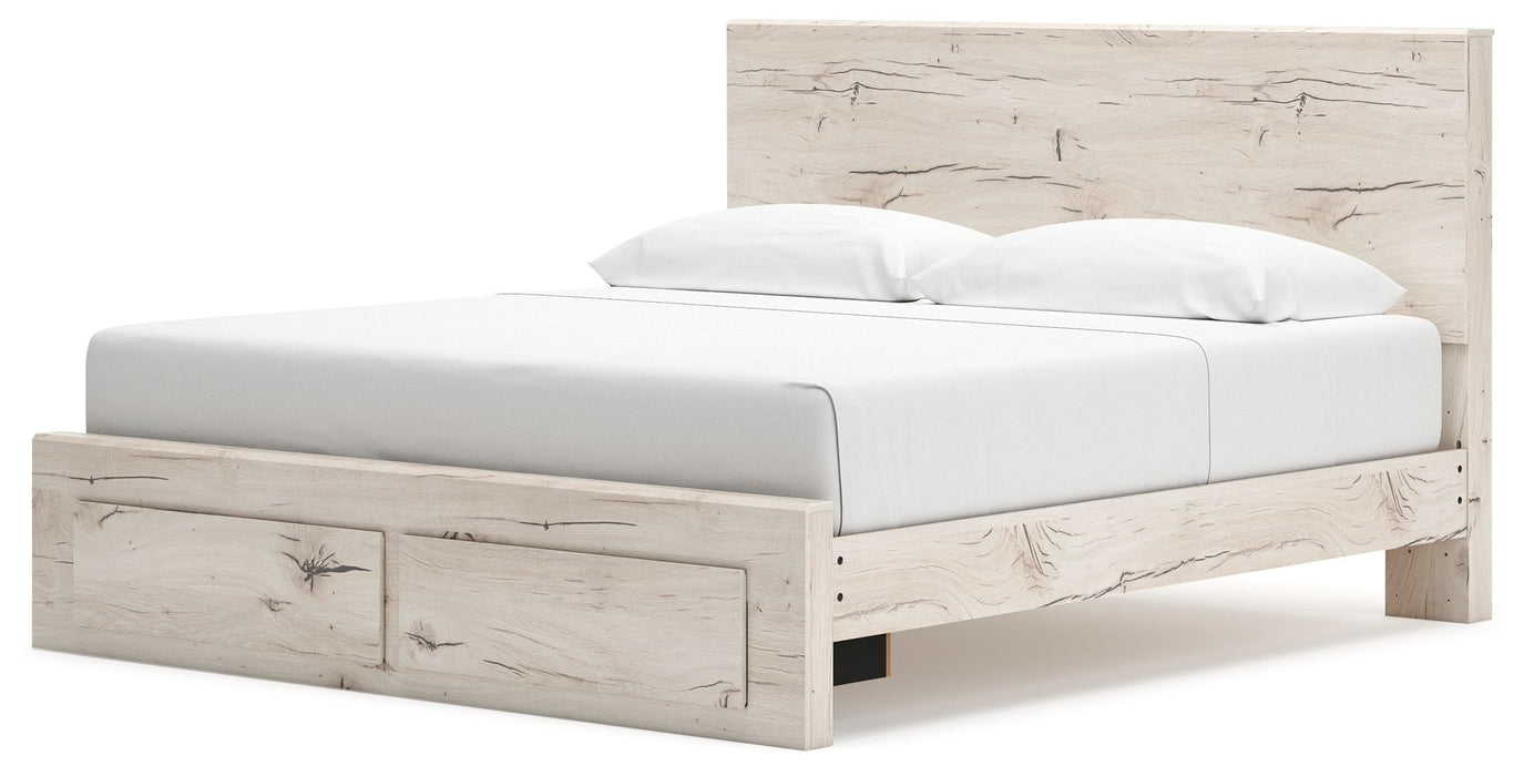 Lawroy - Panel Bed With Storage - Simple Home Plus