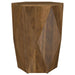 Zalika - Hexagonal Solid Mango Wood Table - Simple Home Plus