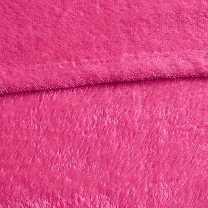 Twin Oversized Blanket - Pink