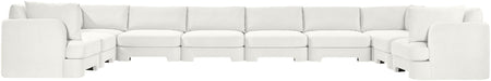 Hammond - Velvet Performance Fabric Upholstered 10 Piece Sectional - Simple Home Plus