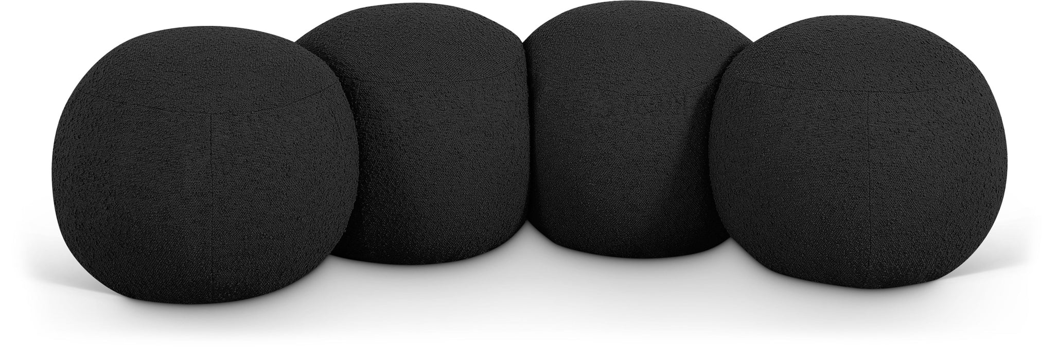 Apollo - Boucle Fabric Bench - Simple Home Plus