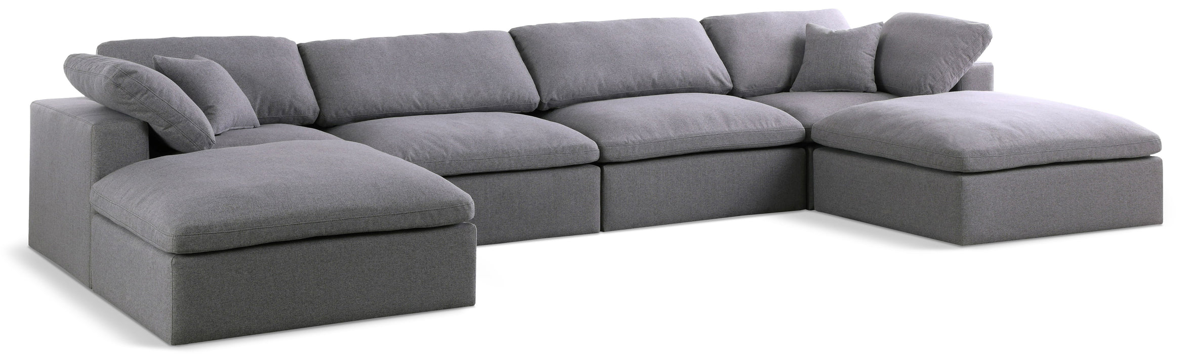 Serene - 6 Piece Modular Sectional - Simple Home Plus