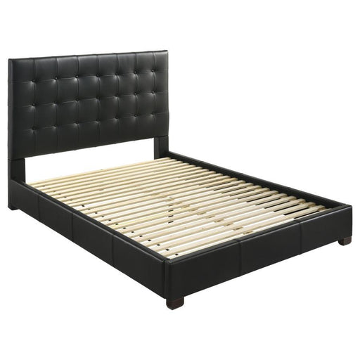 Medley - Genuine Leather Platform Bed - Simple Home Plus
