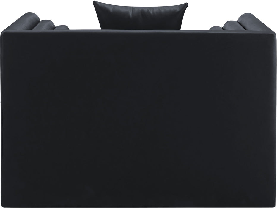 Everett - Vegan Leather Upholstered Chair - Simple Home Plus