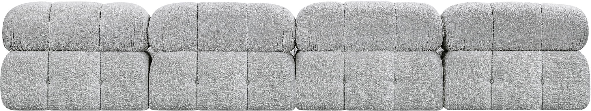 Ames - 4 Seat Modular Armless Sofa - Simple Home Plus